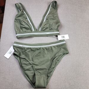 NWT Dream Bandits Australia Sustainable Green Marley Bikini Set Size Medium